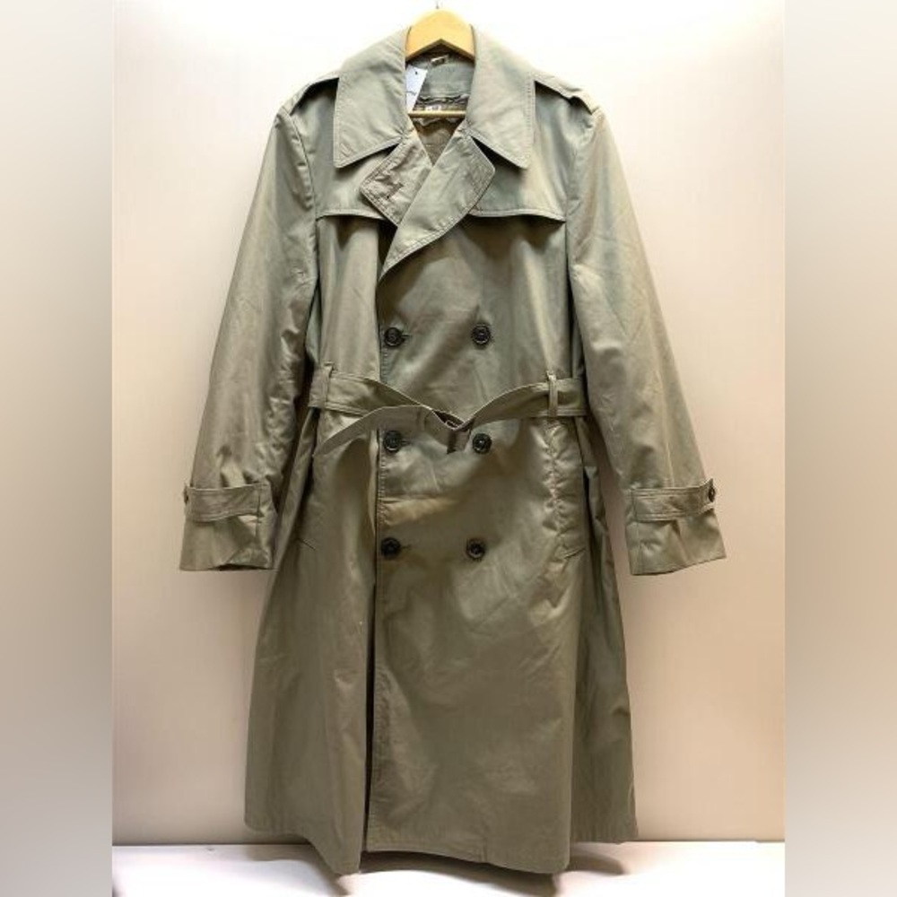 USMC DSCP Military-Issued All Weather Trench Coat Raincoat Overcoat Men 38R